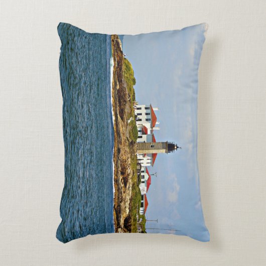 Beavertailの灯台、ロードアイランドのアクセントの枕 アクセントクッション (正面(垂直))