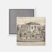 Beazell、英語のレジデンス、農場 マグネット (正面/裏面)