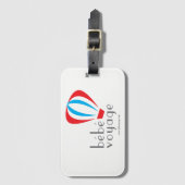 Bebeの旅行のロゴの荷物のラベル ラゲッジタグ (正面縦)