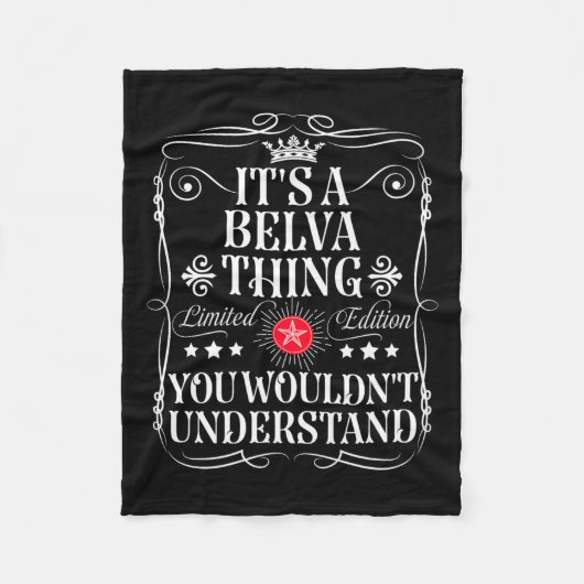 Bebeは自分が理解できないであろうbebeと名付ける フリースブランケット (正面)