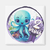 Bébé - 2 mois aussi マグネット (正面)