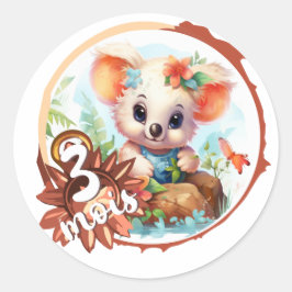 Bébé - 3 mois aussi ラウンドシール