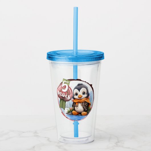 Bébé - 5 mois アクリルタンブラー (正面)