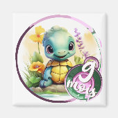 Bébé - 9 mois aussi マグネット (正面)