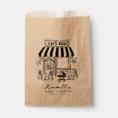 Bebe Cafe Home cafe themed Baby shower フェイバーバッグ (正面)