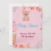 Bébé est en Route : Célébrons Ensemble ! 招待状 (正面)