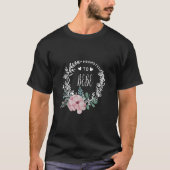 BEBE Flower MotherのDay Matching Famiに昇格 Tシャツ (正面)