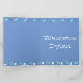 bébé garçon カード (内部)