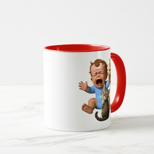 Bébé râleur マグカップ (正面右)