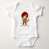 Bébé Scorpion 3 ベビーボディスーツ (正面)