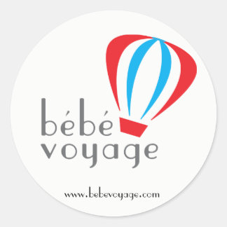 Bebe Voyageステッカー ラウンドシール
