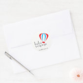 Bebe Voyageステッカー ラウンドシール (封筒)