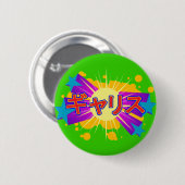 Bebii Neko:ガリス 缶バッジ (正面&裏面)