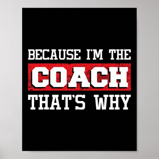 Because I'm The Coach That's Why - Kickboxing Boxi ポスター (正面)
