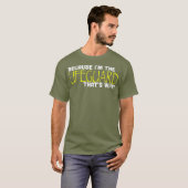 Because Im The Lifeguard Thats Why Funny Gift Tシャツ (正面フル)