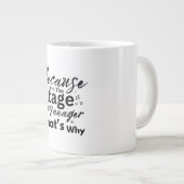 Because I'm The Stage Manager That's Why ジャンボコーヒーマグカップ (正面右)