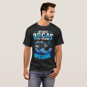 Because Orcas are freaking awesome Orca Whale Tシャツ (正面フル)