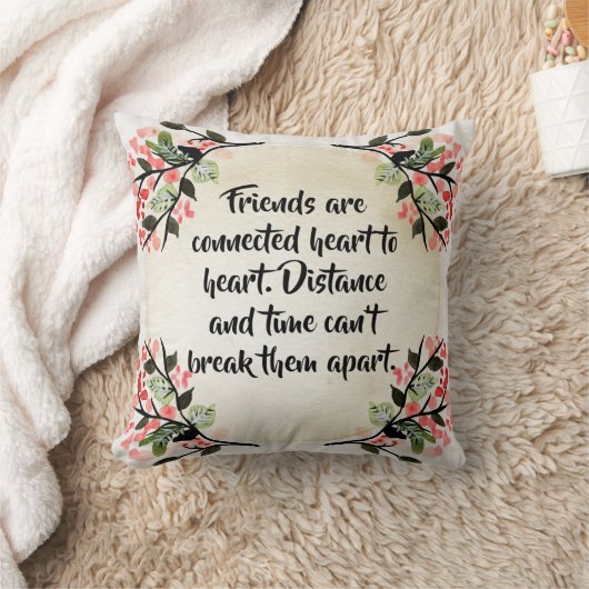 Beccaのインスピレーション-友人の枕 クッション (ブランケット)