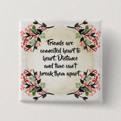 Beccaのインスピレーション-友人Pin 缶バッジ (正面)