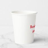 Becher selber gestalten  紙コップ (右)