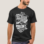 BECKHAMのもの Tシャツ (正面)