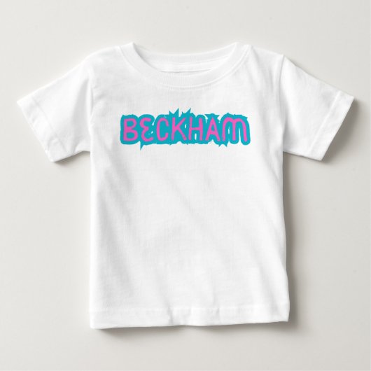 Beckham Toddler Shirt ベビーTシャツ (正面)