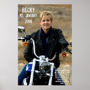 Beckyの2008年1月氏 ポスター