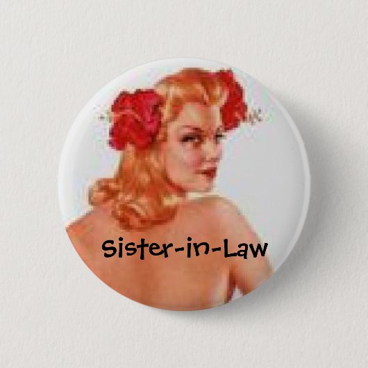 Beckyボタン 缶バッジ (正面)