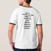 Becky及びジュリーのはしご酒の人のワイシャツ2008年 Tシャツ (裏面)