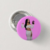 Becky 缶バッジ (正面&裏面)