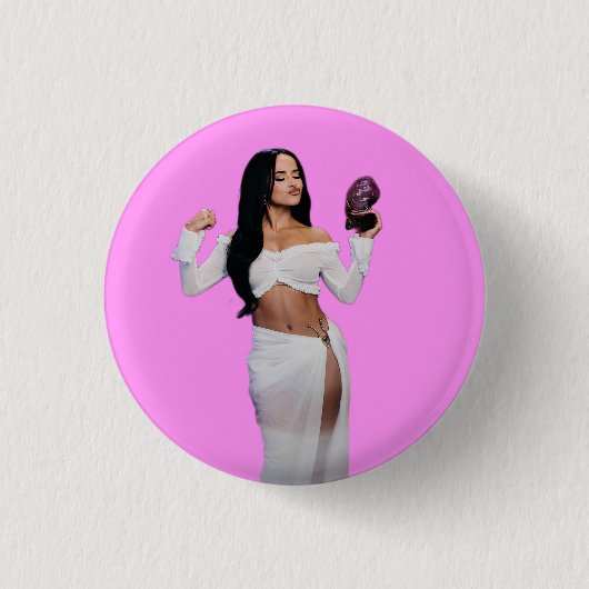 Becky 缶バッジ (正面)