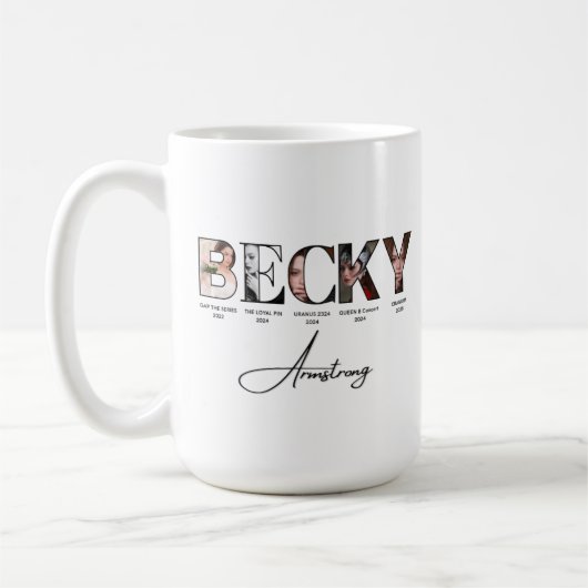 Becky Armstrong FreenBeky - Gap The Series コーヒーマグカップ (左)