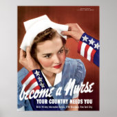 Become A Nurse Your Country Needs You ポスター (正面)