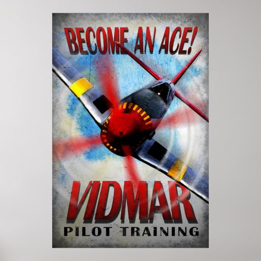 Become An Ace - Pilot Training ポスター (正面)