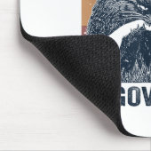 Become Ungovernable - Black Cat Biting Hand Funny  マウスパッド (コーナー)