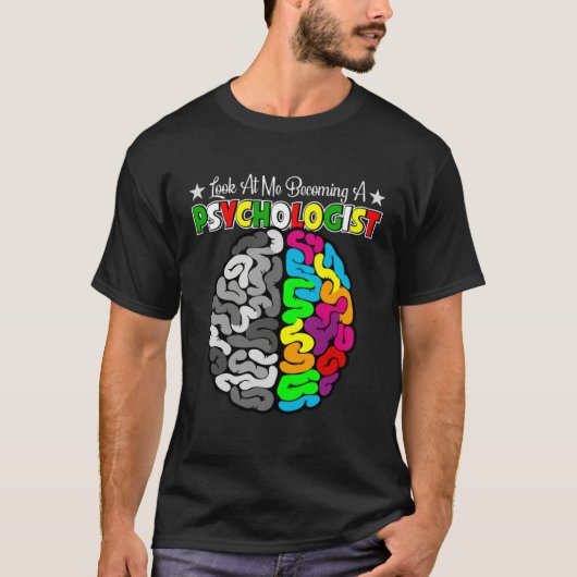 Becoming A School Psychologist Psychology Teacher  Tシャツ (正面)