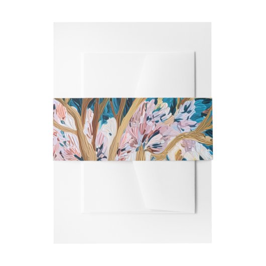 Becoming Collection Botanical Belly Band 招待状ベリーバンド (正面例)