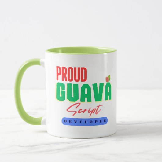 Becoming GuavaScript Language Developer on  マグカップ (左)