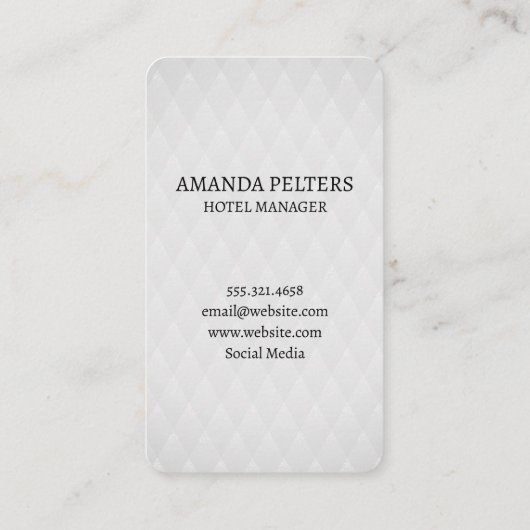 Bed and Breakfast Scenery 名刺 (裏面)