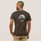 Bed Buddi tシャツ – ダークカラー – ブラックコレクション (裏面フル)