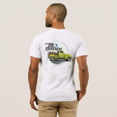 Bed Buddi tシャツ – ライトカラー – グリーンコレクション (裏面フル)