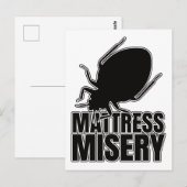 Bed Bugs Bed Bug Bedbugs – 昆虫学ギーク ポストカード (正面/裏面)