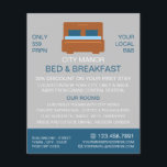 Bed Logo, Bed & Breakfast Accommodation Advert チラシ<br><div class="desc">Bed Logo,  Bed & Breakfast Accommodation Advertising Flyers By The Business Card Store.</div>