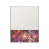 Bed Of Flowers Colorful Shiny Abstract Fractal Art ノートパッド (回転)