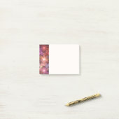 Bed Of Flowers Colorful Shiny Abstract Fractal Art ポストイット (デスク上)