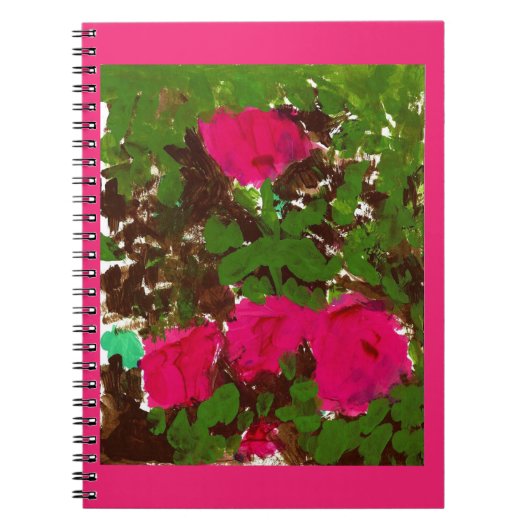 Bed of Roses Classic Notebook ノートブック (正面)