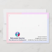 Bedank zelf iemand サンキューカード (裏面)