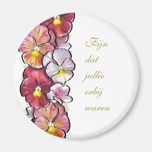 Bedankje magneet マグネット (正面)