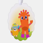 BeddyByes紙オーナメントカードMeMo and BaBa 🎄✨ オーナメントカード (左)