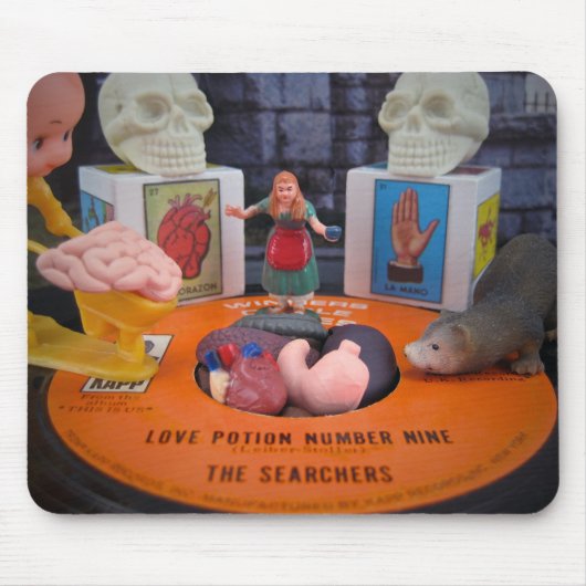 Bedeliaはよりよいボーイフレンドのマウスパッドを造ります マウスパッド (正面)